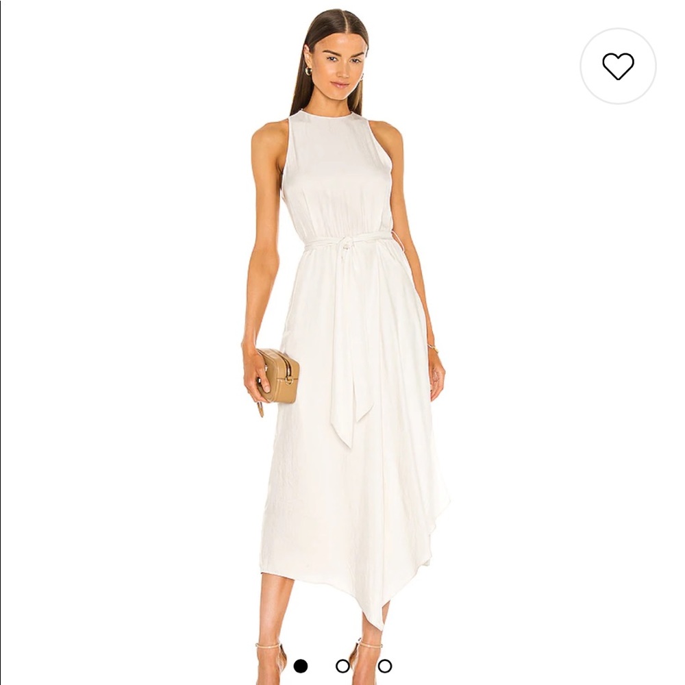 Vince Ivory Dress with Tie